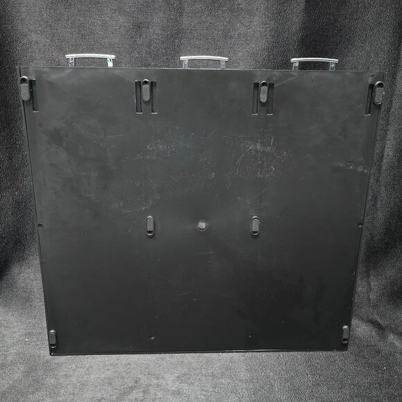 Black Laptop IMAC Monitor PC Stand Desk Organizer 3 Drawer Organization - Picture 7 of 11